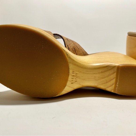 NWT Stuart Weitzman Rydell Cork wedge NWOT - Picture 3 of 3